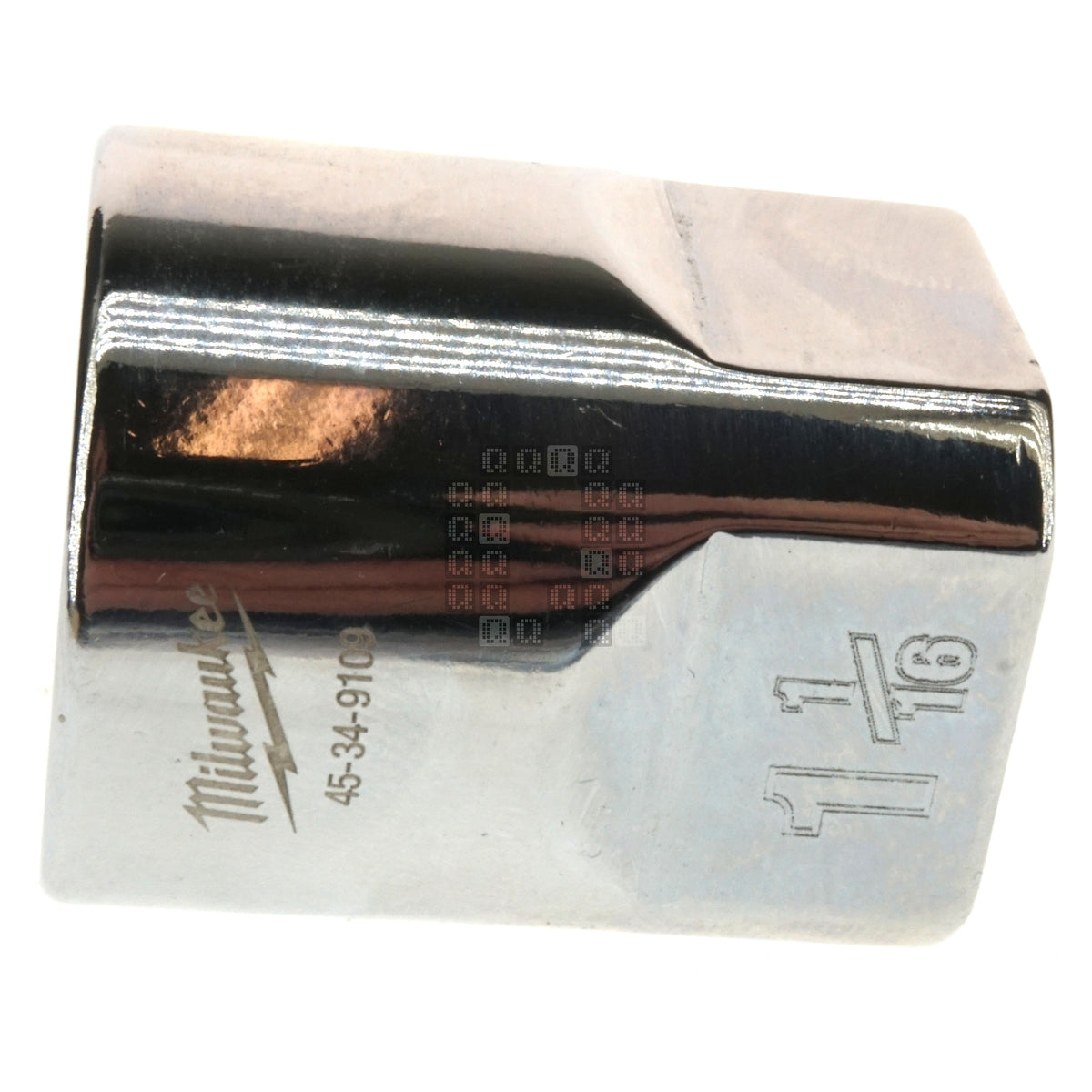 Milwaukee Tool 45-34-9109 Standard 1/2" Square Drive 1-1/16" Hex SAE Socket with Four Flat Sides