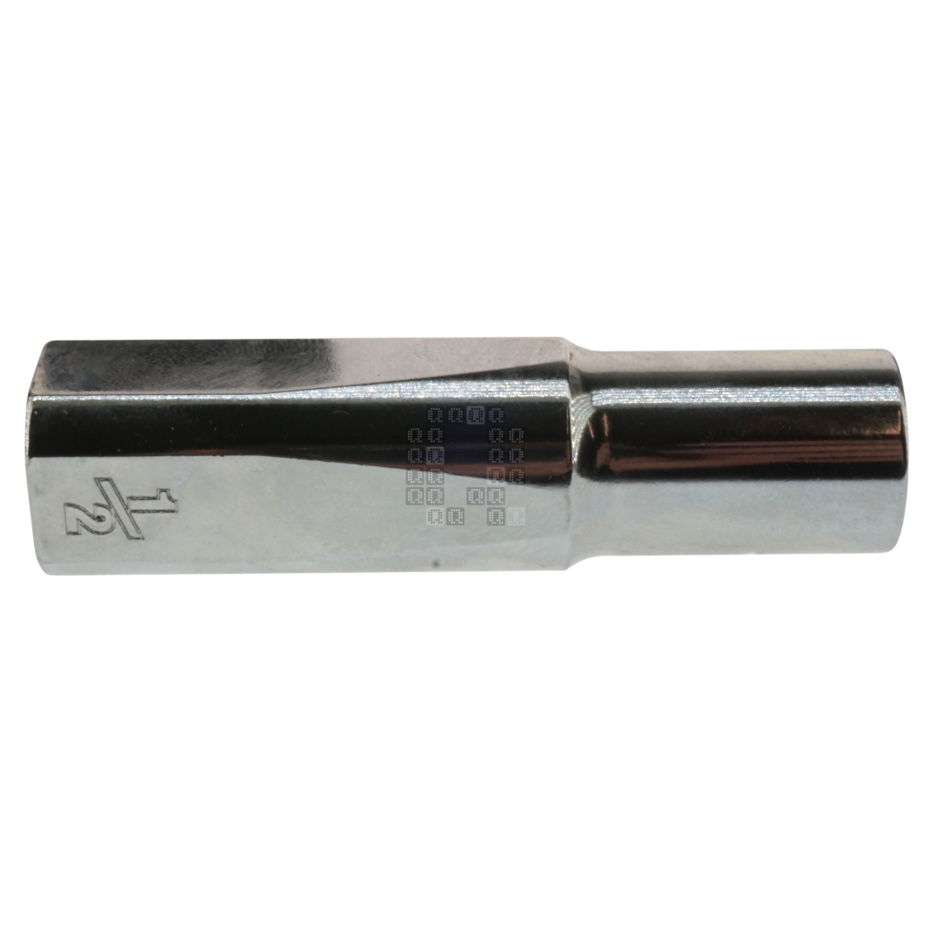 Milwaukee Tool 45-34-9126 Deep Chrome 1/2" Hex Drive 1/2" Square SAE Socket with Four Flat Sides