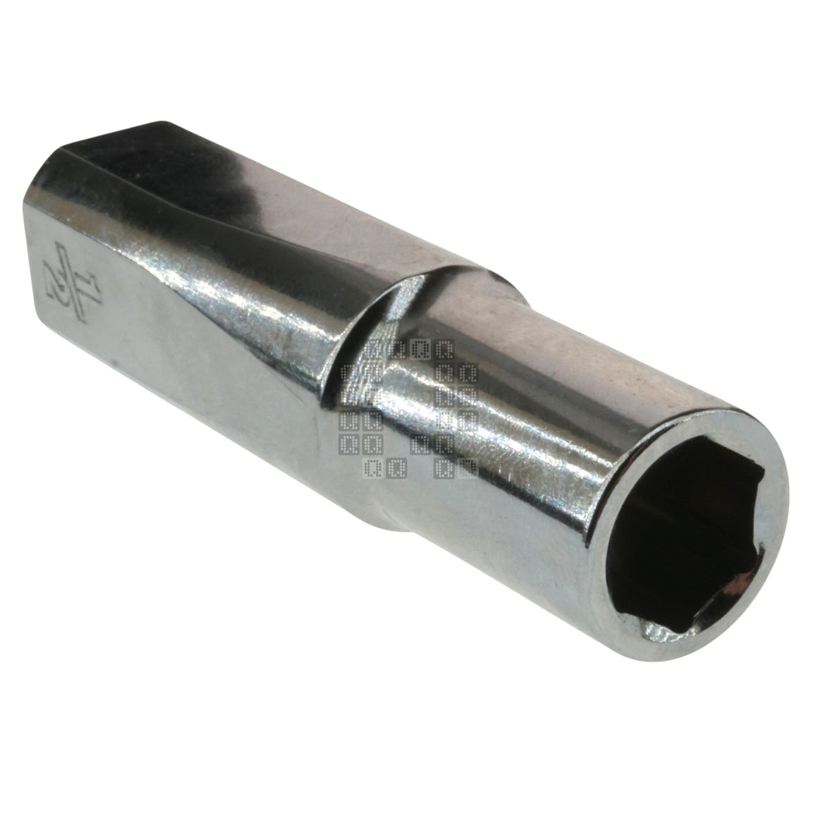 Milwaukee Tool 45-34-9126 Deep Chrome 1/2" Hex Drive 1/2" Square SAE Socket with Four Flat Sides