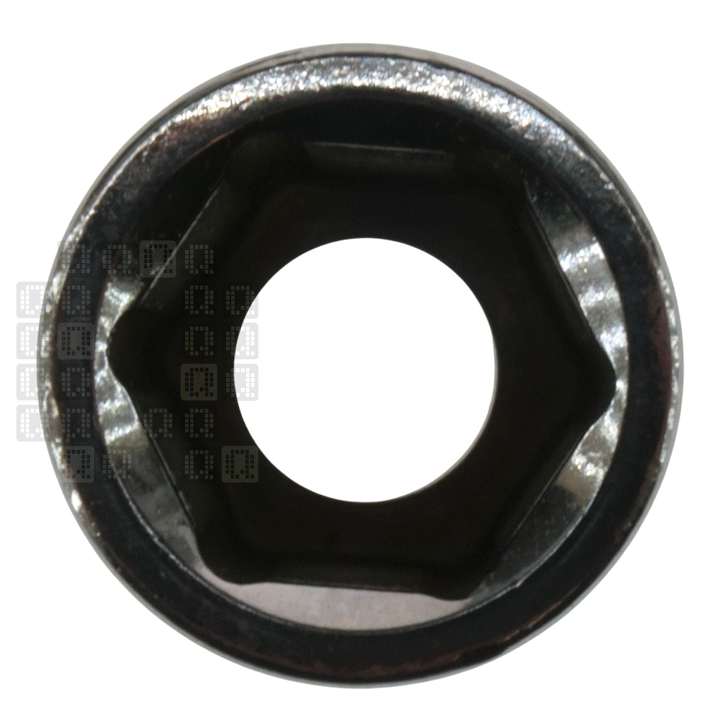 Milwaukee Tool 45-34-9126 Deep Chrome 1/2" Hex Drive 1/2" Square SAE Socket with Four Flat Sides