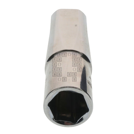 Milwaukee Tool 45-34-9127 Deep Chrome 9/16" Hex Drive 1/2" Square SAE Socket with Four Flat Sides