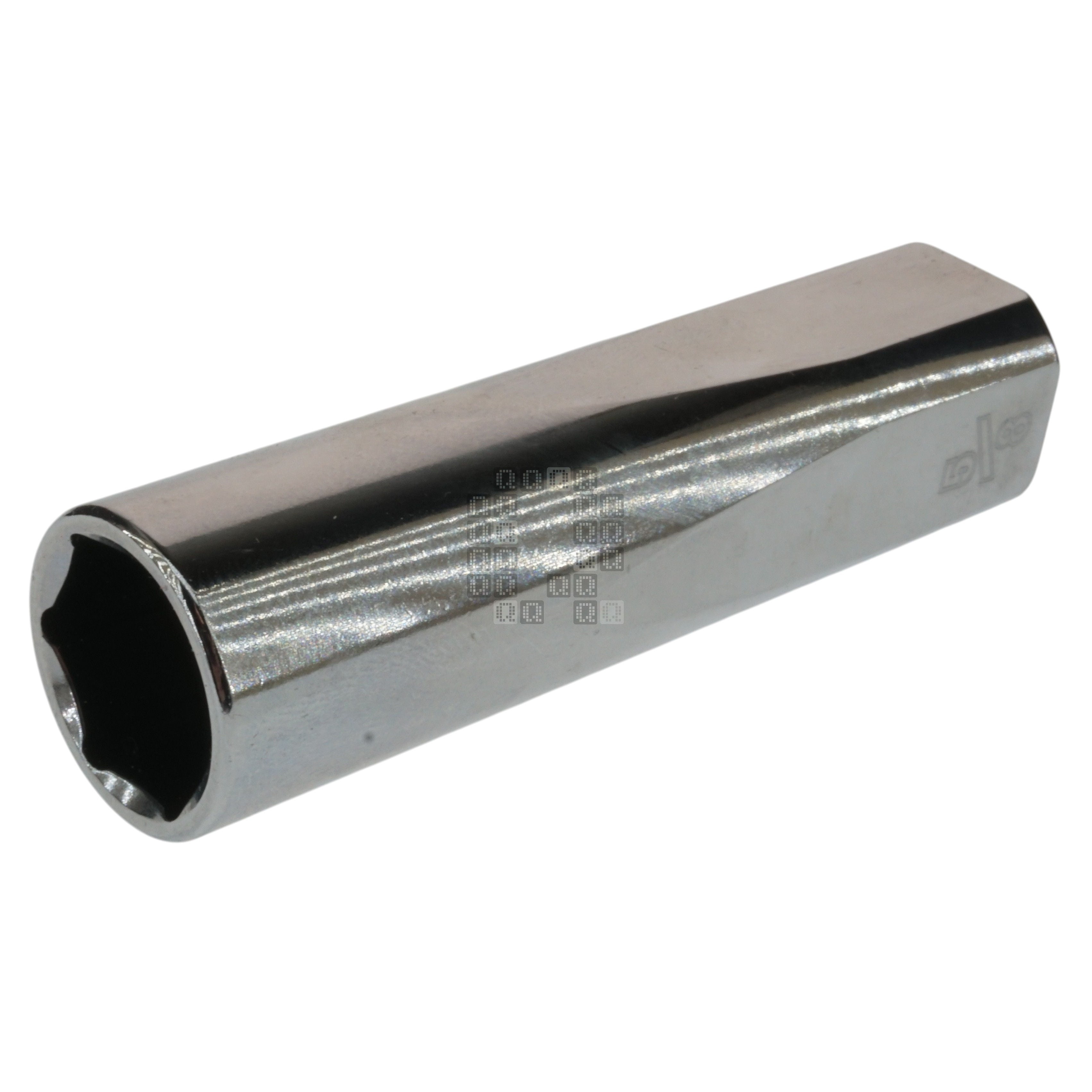 Milwaukee Tool 45-34-9128 Chrome Deep 1/2" Square Drive 5/8" Hex SAE Socket Four Flat Sides, 6-Point