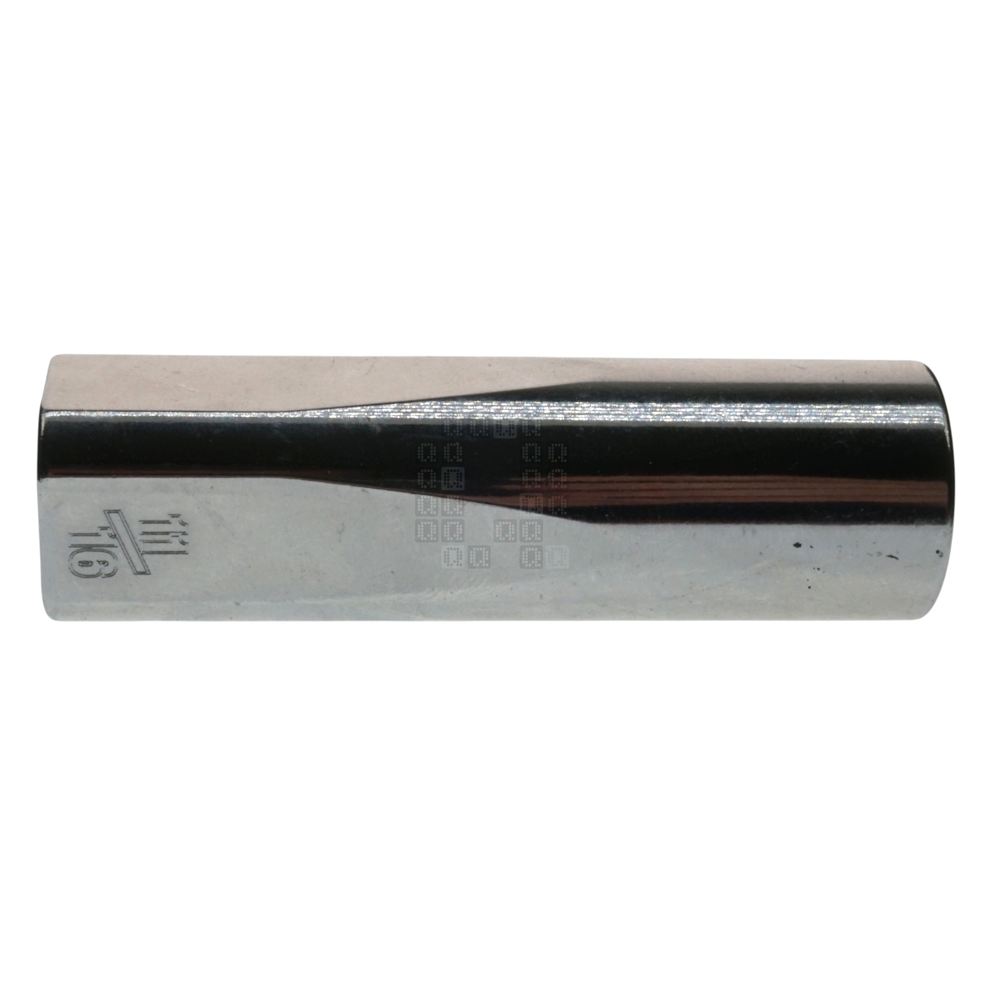 Milwaukee Tool 45-34-9129 Deep Chrome 1/2" Square Drive 11/16" Hex SAE Socket with Four Flat Sides
