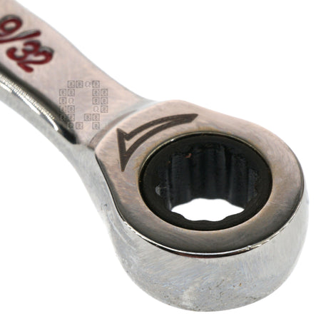 Milwaukee Tool 45969209 45-96-9209 9/32" SAE Chrome Vanadium Ratcheting Combo Wrench