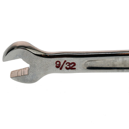 Milwaukee Tool 45969209 45-96-9209 9/32" SAE Chrome Vanadium Ratcheting Combo Wrench