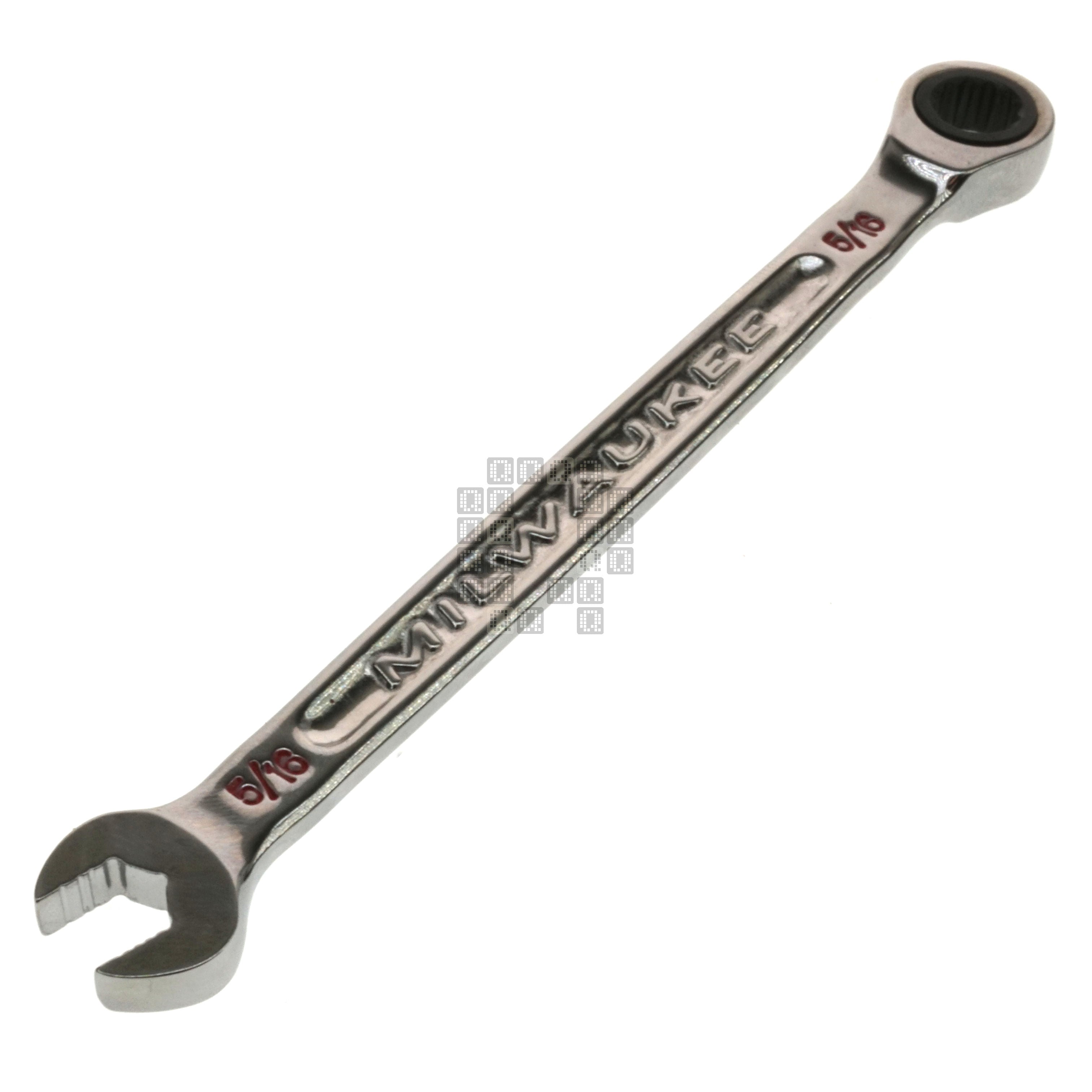 Milwaukee Tool 45-96-9210 5/16" Chrome SAE Ratcheting Combo Wrench