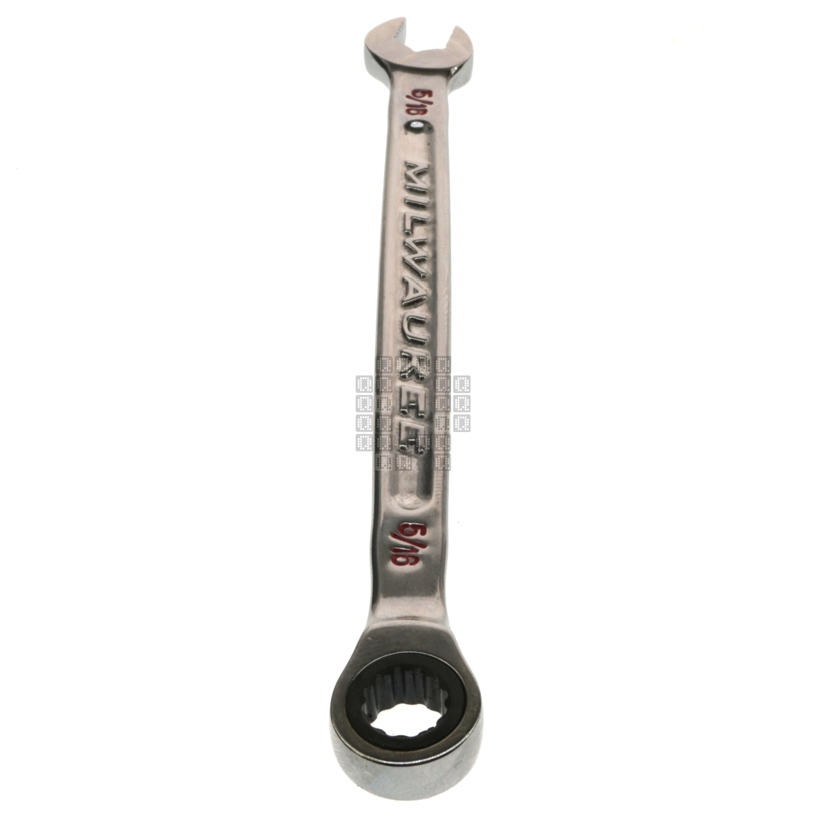 Milwaukee Tool 45-96-9210 5/16" Chrome SAE Ratcheting Combo Wrench