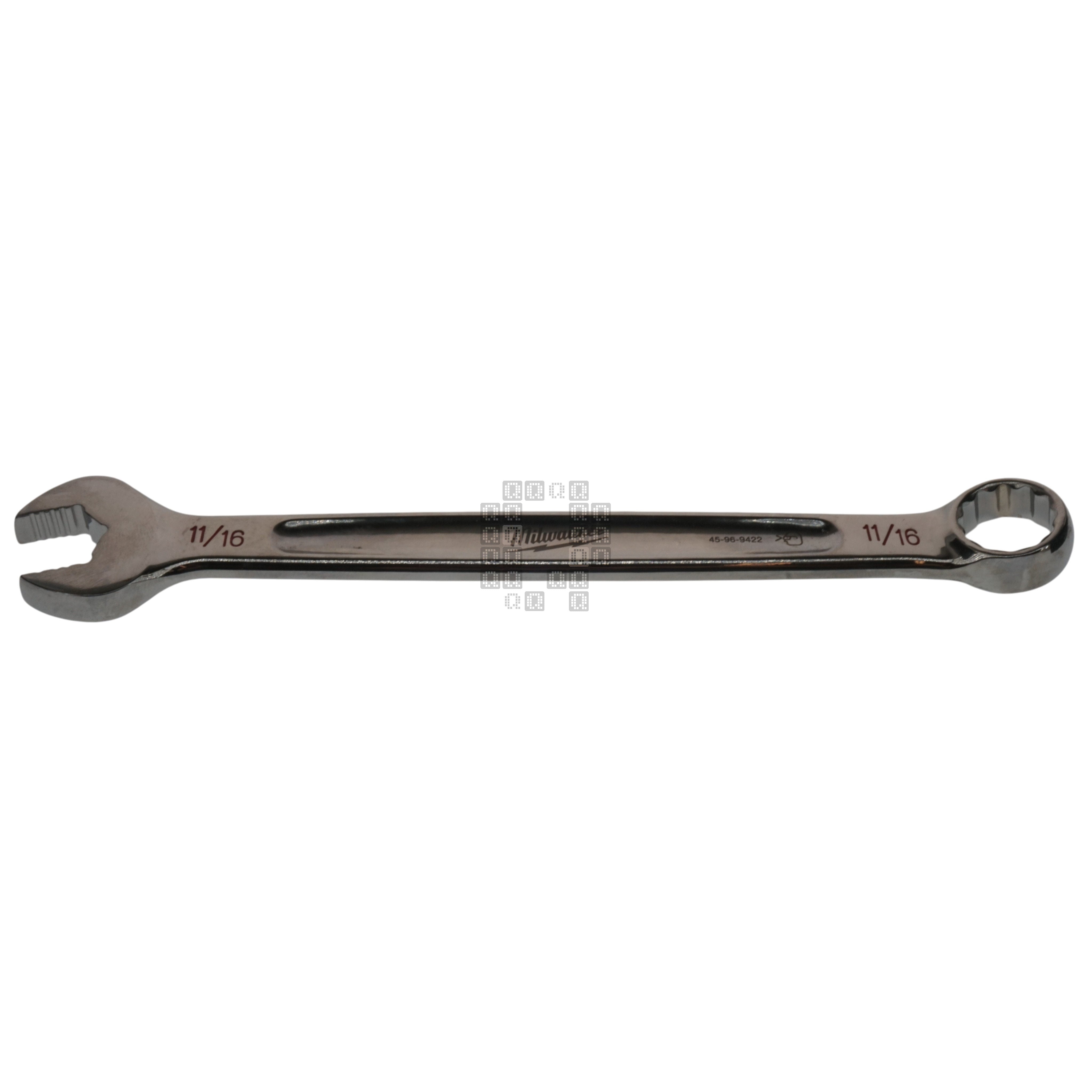 Milwaukee Tool 45-96-9422 11/16" SAE Chrome Combination Wrench