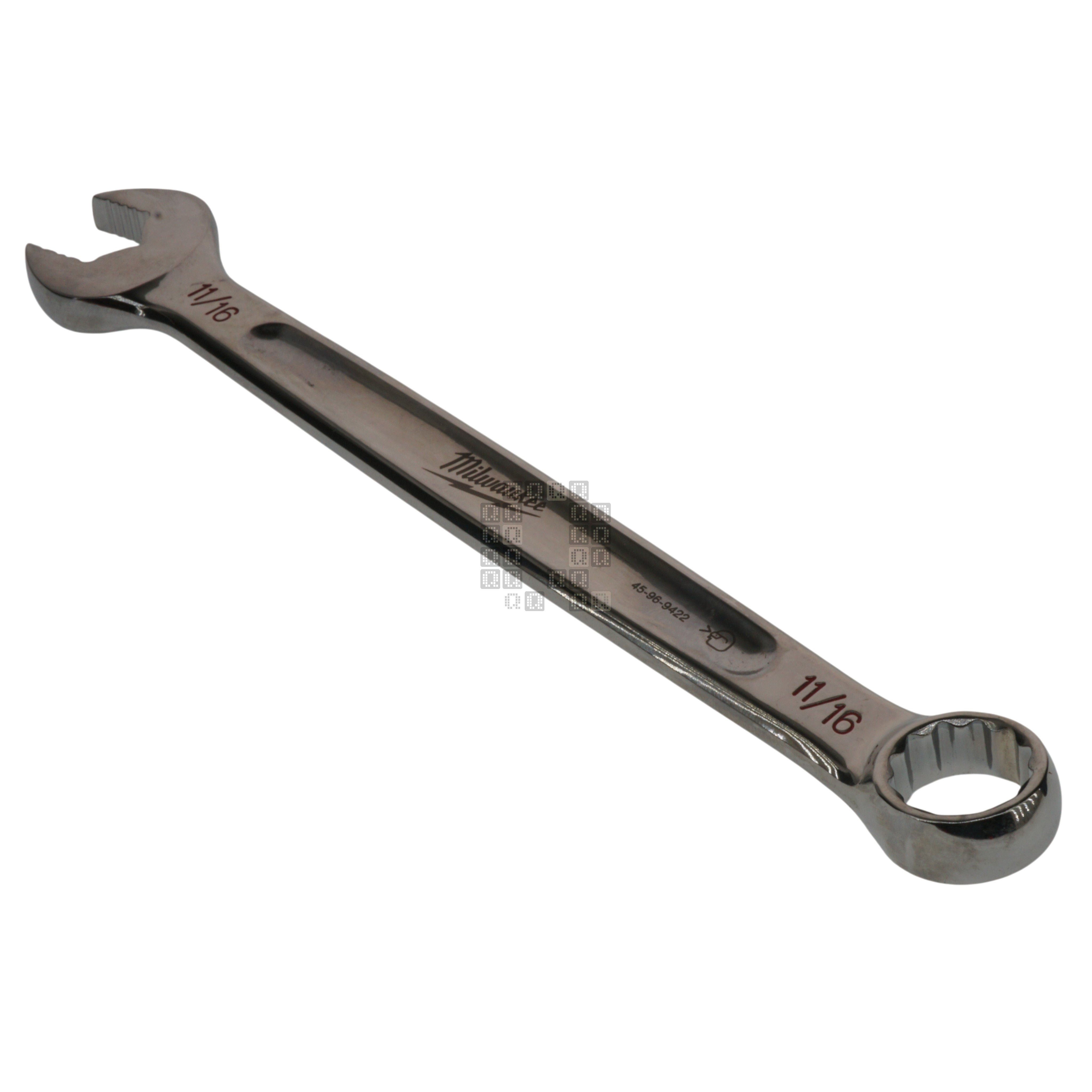 Milwaukee Tool 45-96-9422 11/16" SAE Chrome Combination Wrench