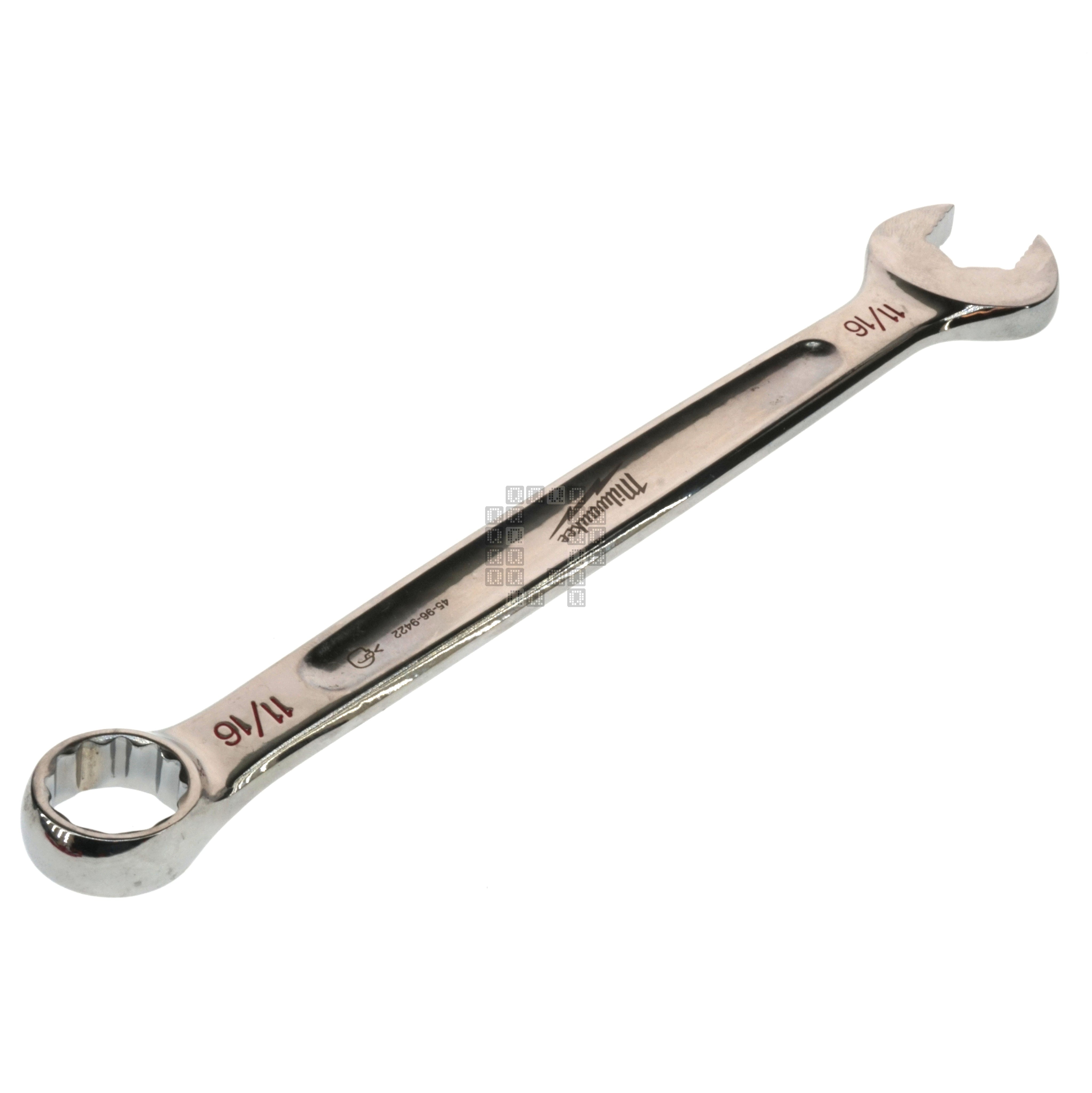 Milwaukee Tool 45-96-9422 11/16" SAE Chrome Combination Wrench