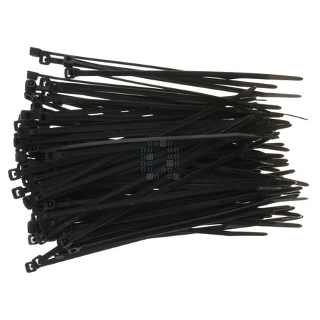 Gardner Bender GB 46-104UVB  Indoor/Outdoor 4" Standard Cable Ties, UV Resistant Black, 100-Pack