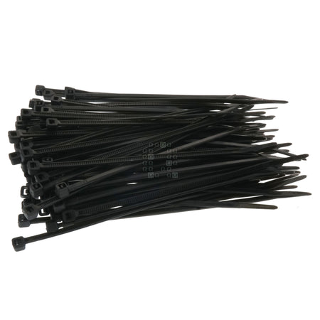 Gardner Bender GB 46-104UVB  Indoor/Outdoor 4" Standard Cable Ties, UV Resistant Black, 100-Pack
