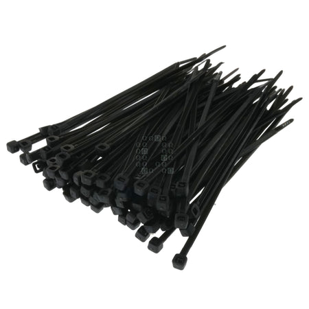 Gardner Bender GB 46-104UVB  Indoor/Outdoor 4" Standard Cable Ties, UV Resistant Black, 100-Pack