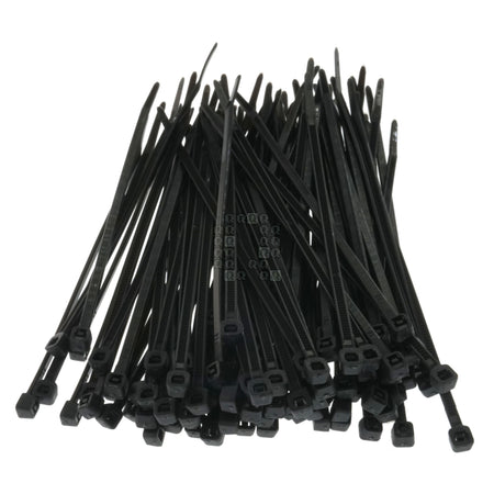 Gardner Bender GB 46-104UVB  Indoor/Outdoor 4" Standard Cable Ties, UV Resistant Black, 100-Pack