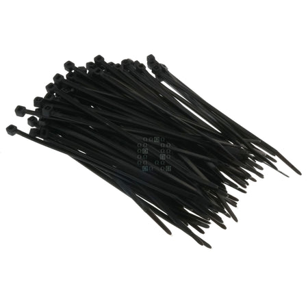 Gardner Bender GB 46-104UVB  Indoor/Outdoor 4" Standard Cable Ties, UV Resistant Black, 100-Pack