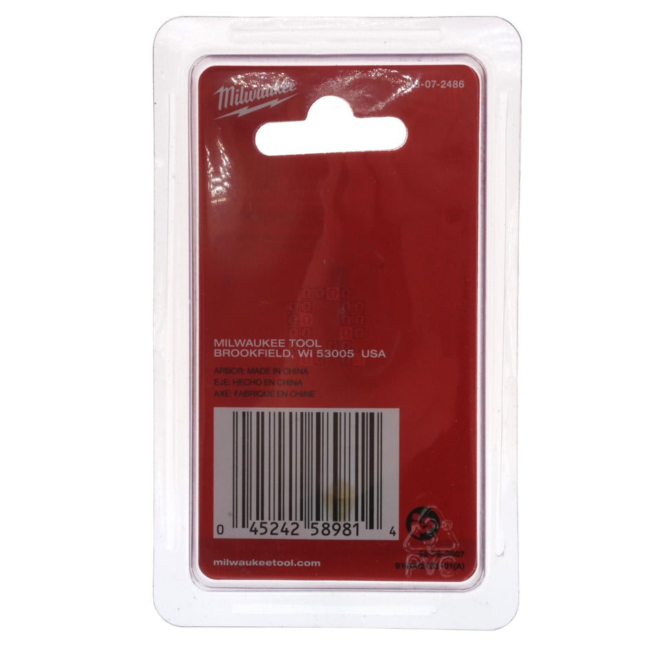 Milwaukee Tool 48-07-2486 1/4" Arbor Cut Off Wheel Adapter