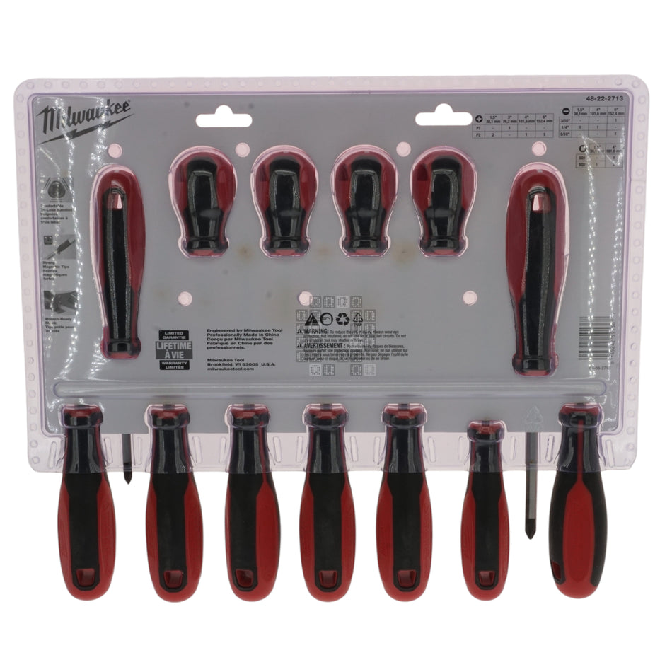 Milwaukee Tool 48-22-2713 13-Piece Tri-Lobe Screwdriver Kit
