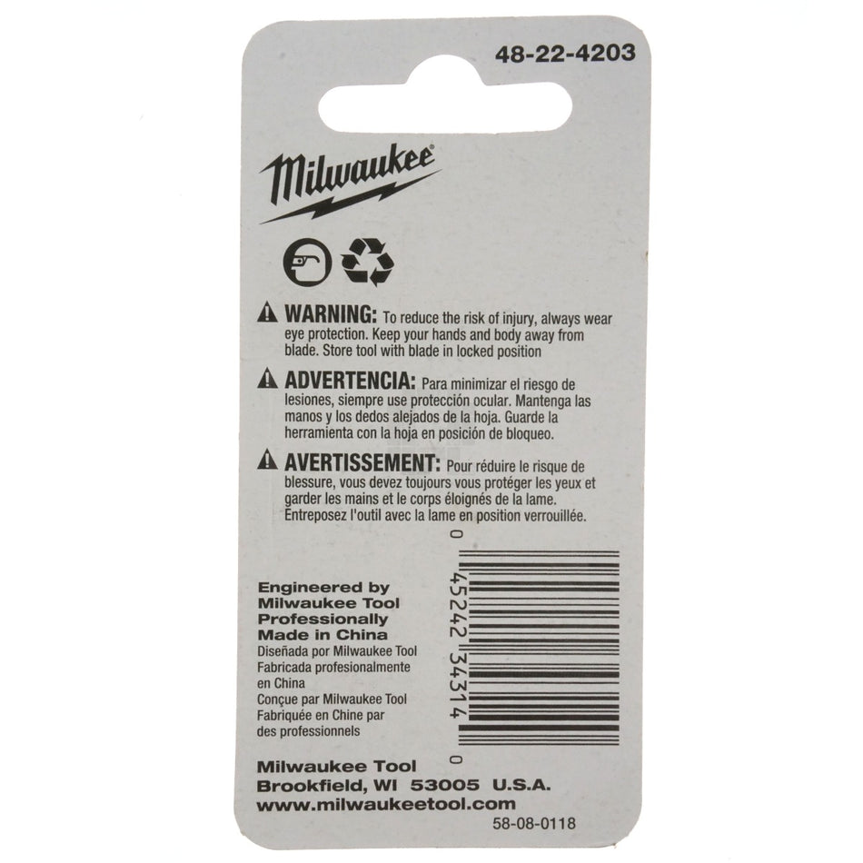 Milwaukee 48-22-4203 Tubing Cutter Blade