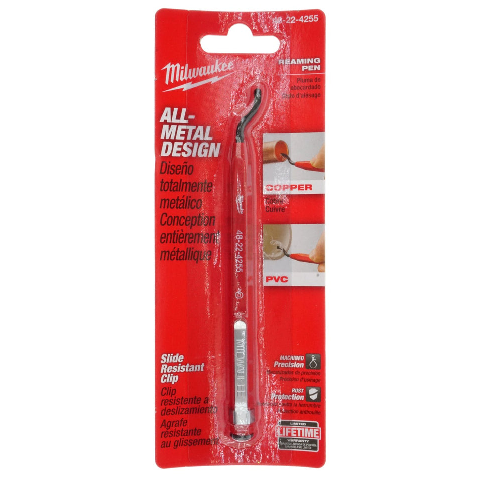 Milwaukee Tool 48-22-4255 All-Metal Reaming/Deburring Pen
