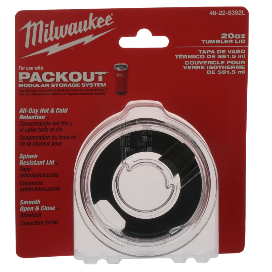 Milwaukee Tool 48-22-8392L PACKOUT 20oz Tumbler Lid