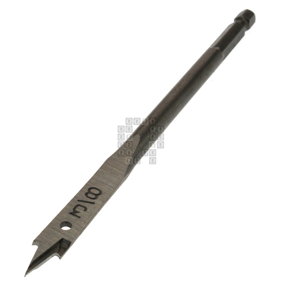 Milwaukee Tool 48-27-0371 Flat Boring Bit 3/8" x 6", 1/4" Hex Shank
