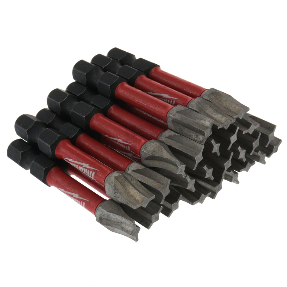 Milwaukee Tool 48-32-4144 SHOCKWAVE Impact Duty 2" ECX #1 Bits, 25 Pack