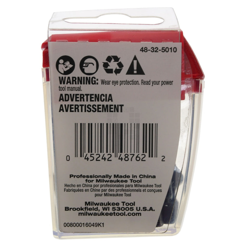 Milwaukee 48-32-5010 SQ2 2" SHOCKWAVE Impact Duty Square Bits (15 Pack)