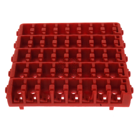 Milwaukee Tool 48-32-9932 Red Plastic Small & Medium Case Rows for Driver Bits (5-Pack) 