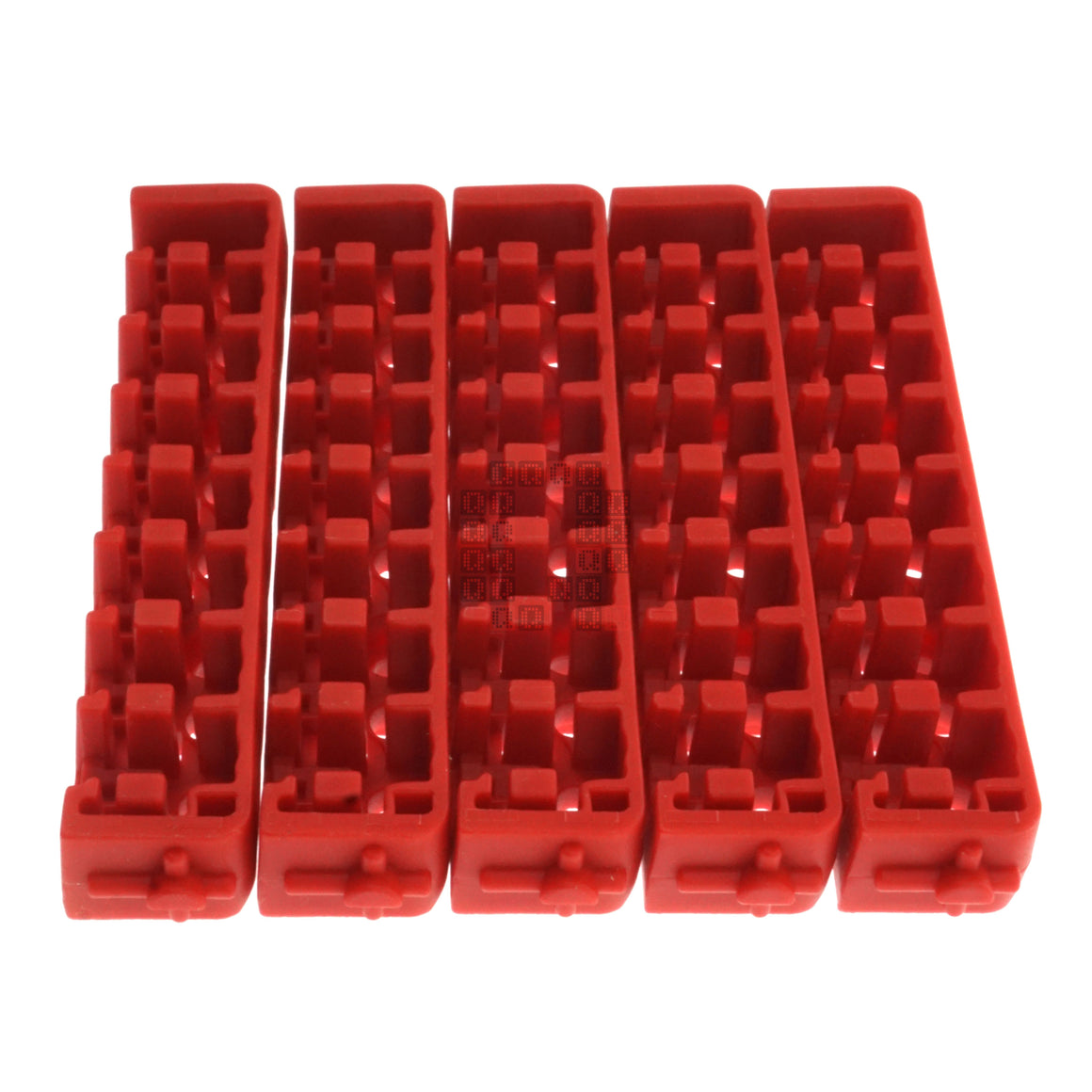 Milwaukee Tool 48-32-9932 Red Plastic Small & Medium Case Rows for Driver Bits (5-Pack) 