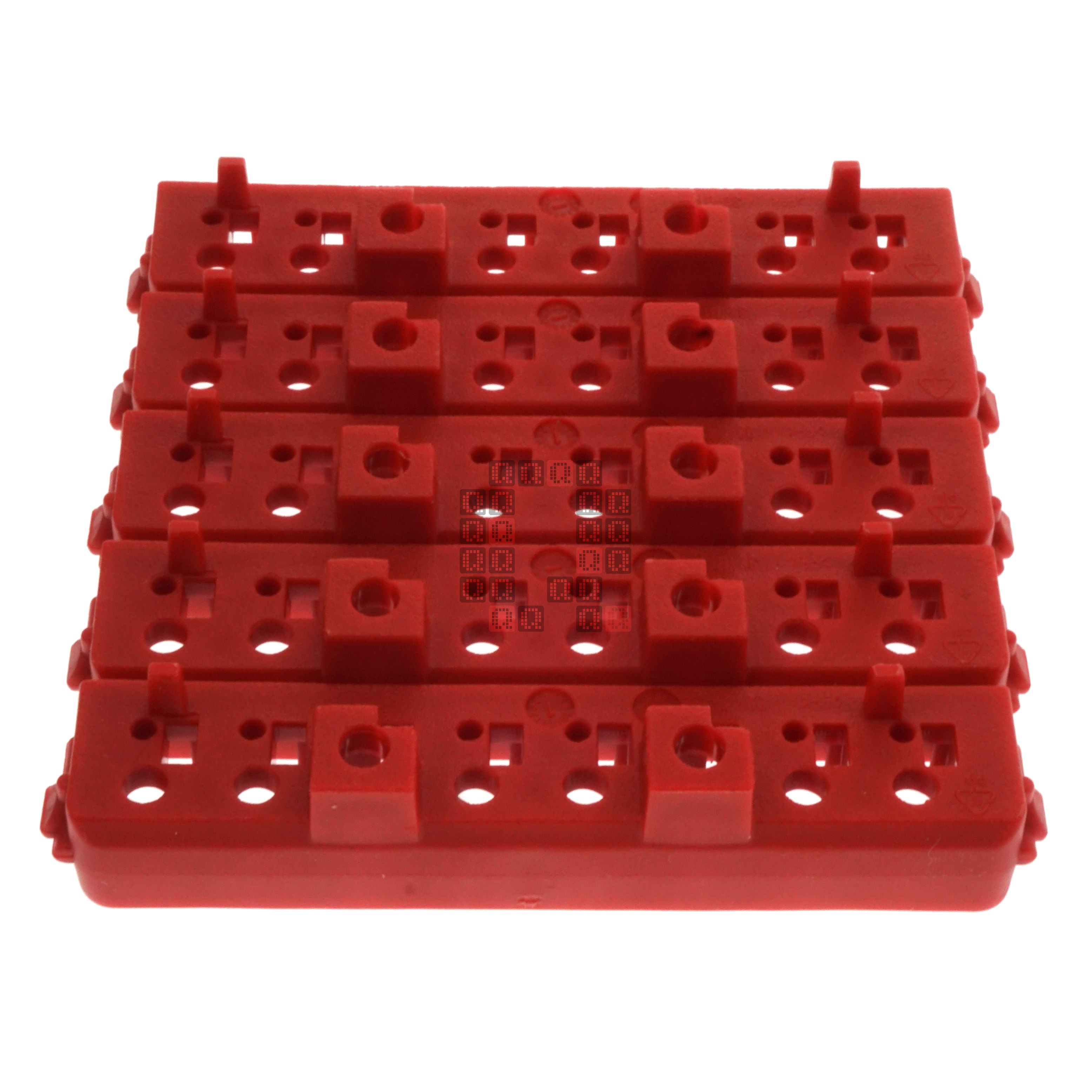 Milwaukee Tool 48-32-9932 Red Plastic Small & Medium Case Rows for Driver Bits (5-Pack) 