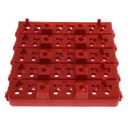 Milwaukee Tool 48-32-9932 Red Plastic Small & Medium Case Rows for Driver Bits (5-Pack) 