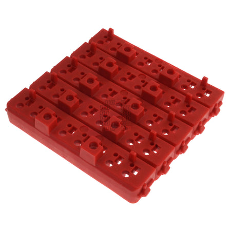 Milwaukee Tool 48-32-9932 Red Plastic Small & Medium Case Rows for Driver Bits (5-Pack) 