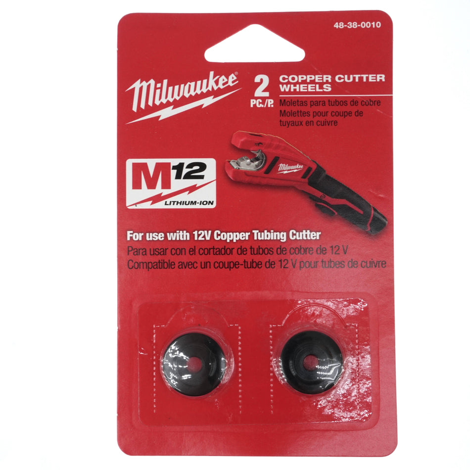 Milwaukee Tool 48-38-0010 Copper Cutting Wheels (2 Pack)