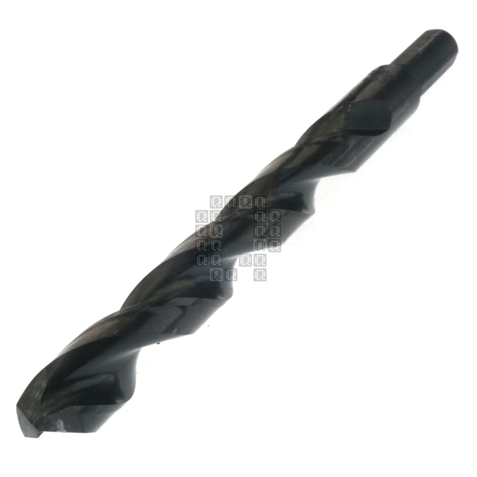 Milwaukee 48-89-2737 Thunderbolt Black Oxide Drill Bit, 31/64" Diameter, 135° Split Point, 3/8" Reduced Shank