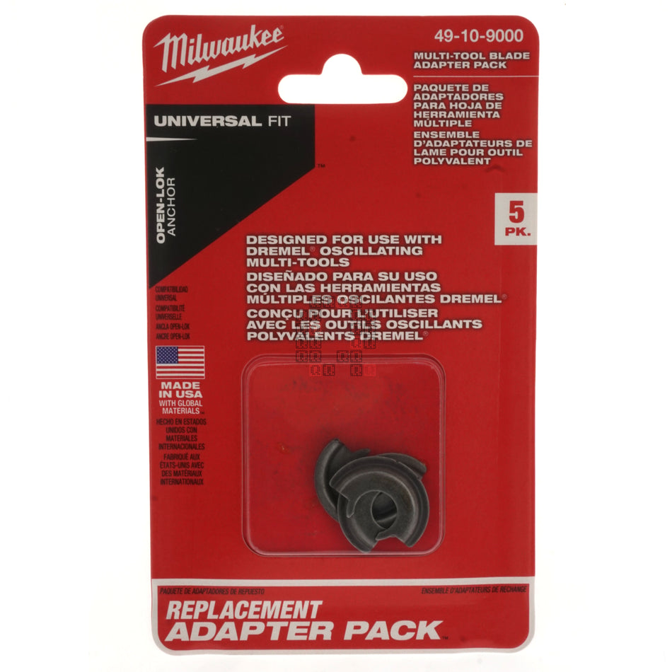 Milwaukee Tool 49-10-9000 OPEN-LOK Multi-Tool Adapter Package Front