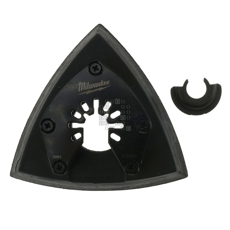 Milwaukee Tool 49-25-2001 OPEN-LOK Universal Fit 3-1/2" Triangle Detail Sanding Pad