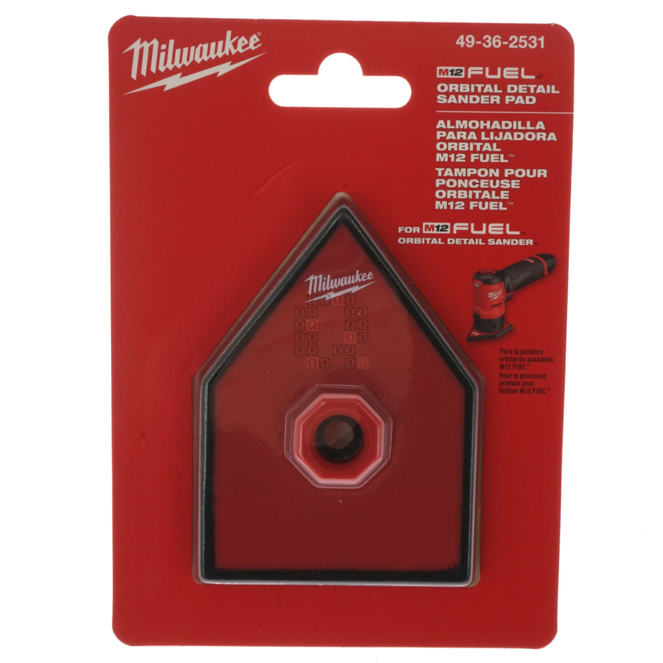 Milwaukee Tool 49-36-2531 M12 Orbital Detail Sander Replacement Pad