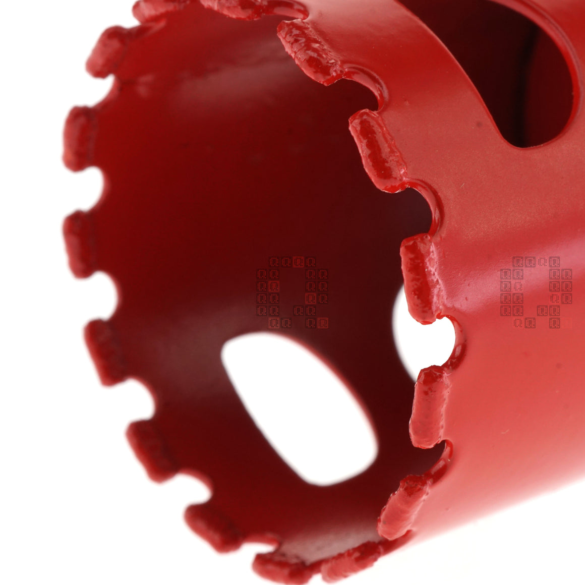 Milwaukee Tool 49-56-5625 Red Diamond Max Hole Saw, 1-3/8" Diameter Tooth Closeup