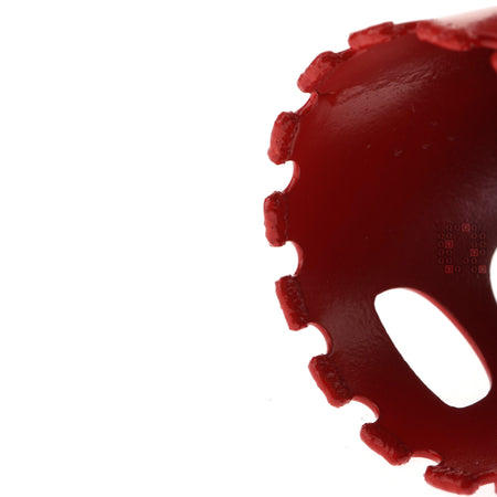 Milwaukee Tool 49-56-5625 Red Diamond Max Hole Saw, 1-3/8" Diameter Tooth closeup