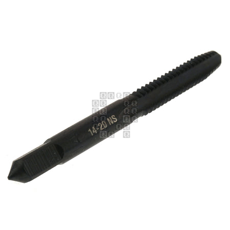 Milwaukee Tool 49575133 49-57-5133 1/4"-20 NS HCS High Carbon Steel SAE Straight Flute Plug Tap, Black Oxide