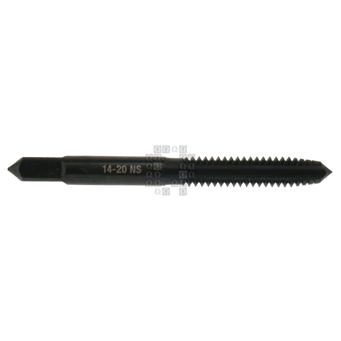 Milwaukee Tool 49575133 49-57-5133 1/4"-20 NS HCS High Carbon Steel SAE Straight Flute Plug Tap, Black Oxide