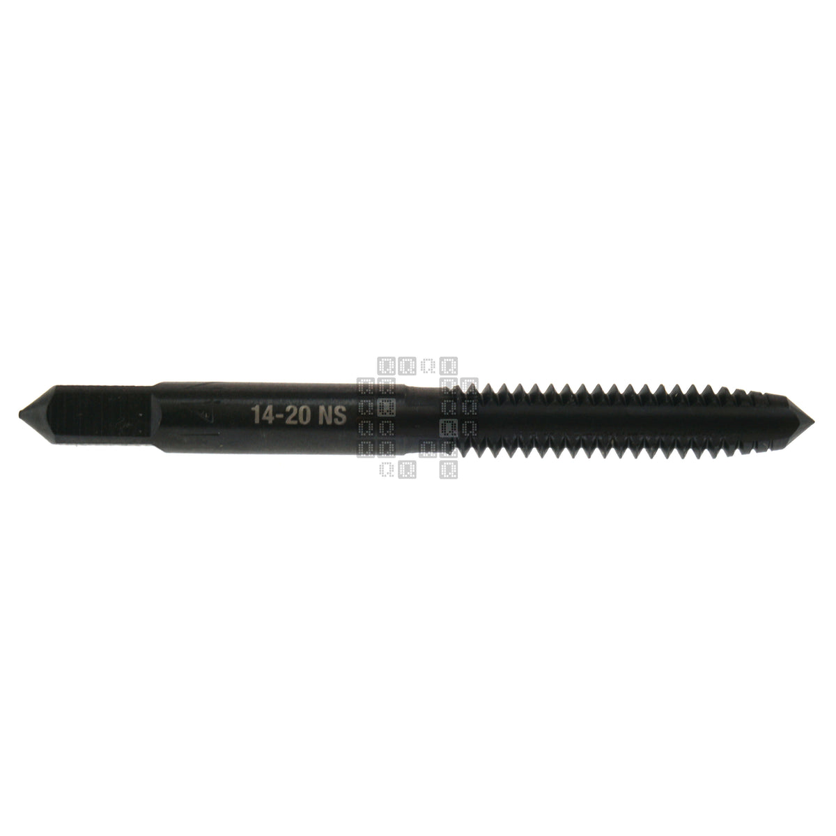 Milwaukee Tool 49575133 49-57-5133 1/4"-20 NS HCS High Carbon Steel SAE Straight Flute Plug Tap, Black Oxide