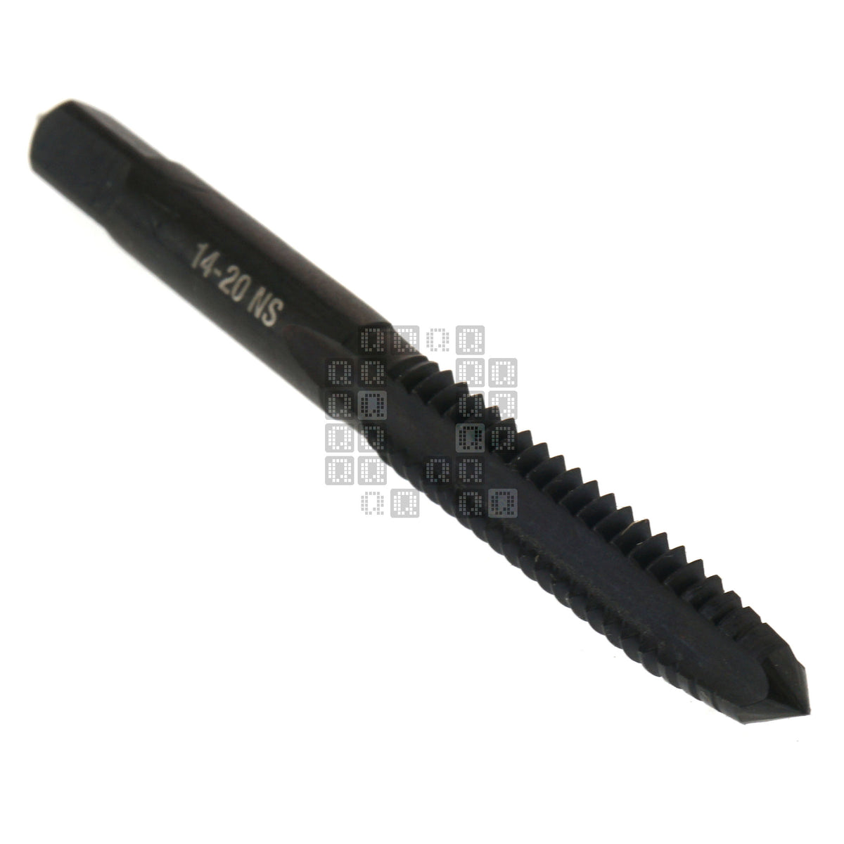 Milwaukee Tool 49575133 49-57-5133 1/4"-20 NS HCS High Carbon Steel SAE Straight Flute Plug Tap, Black Oxide