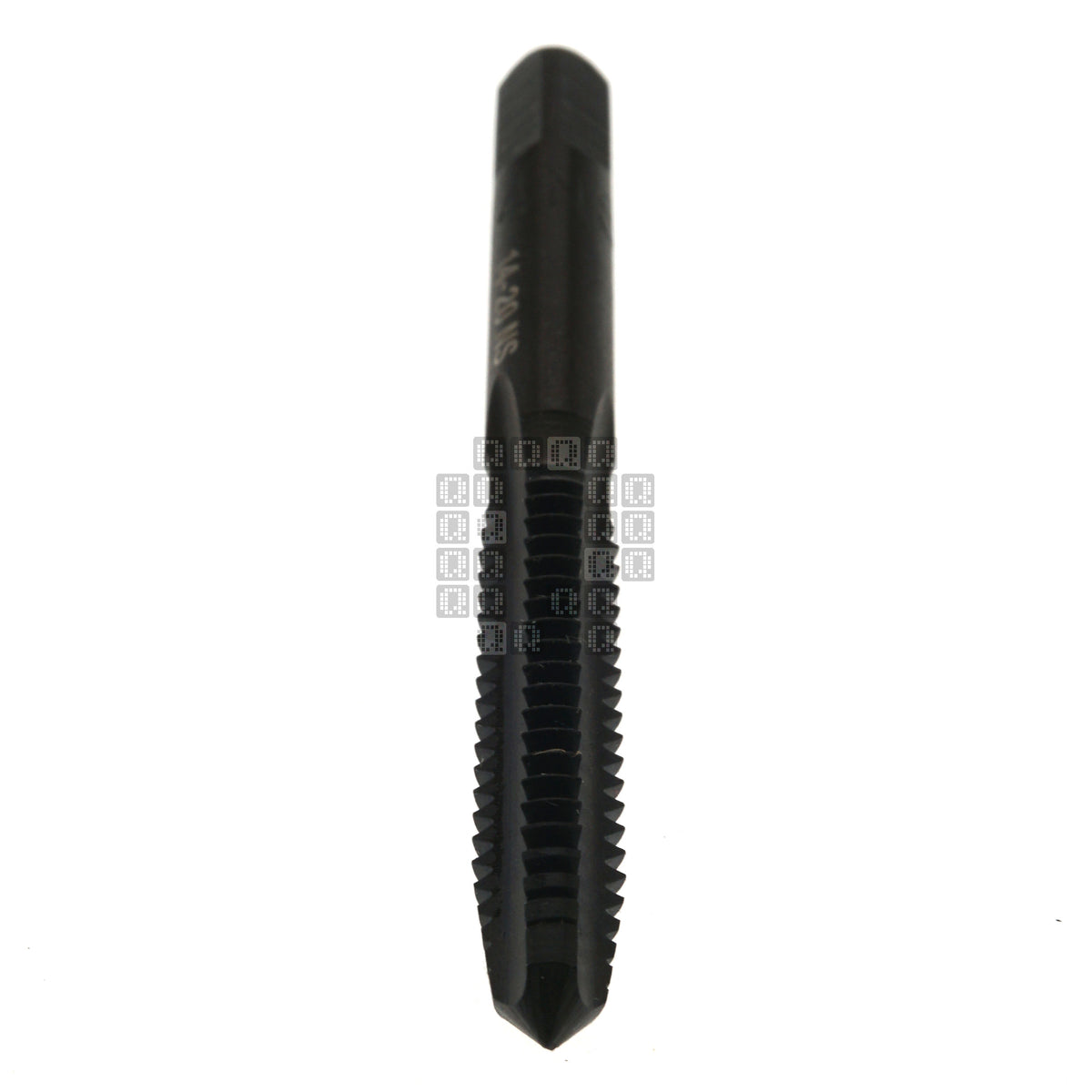 Milwaukee Tool 49575133 49-57-5133 1/4"-20 NS HCS High Carbon Steel SAE Straight Flute Plug Tap, Black Oxide