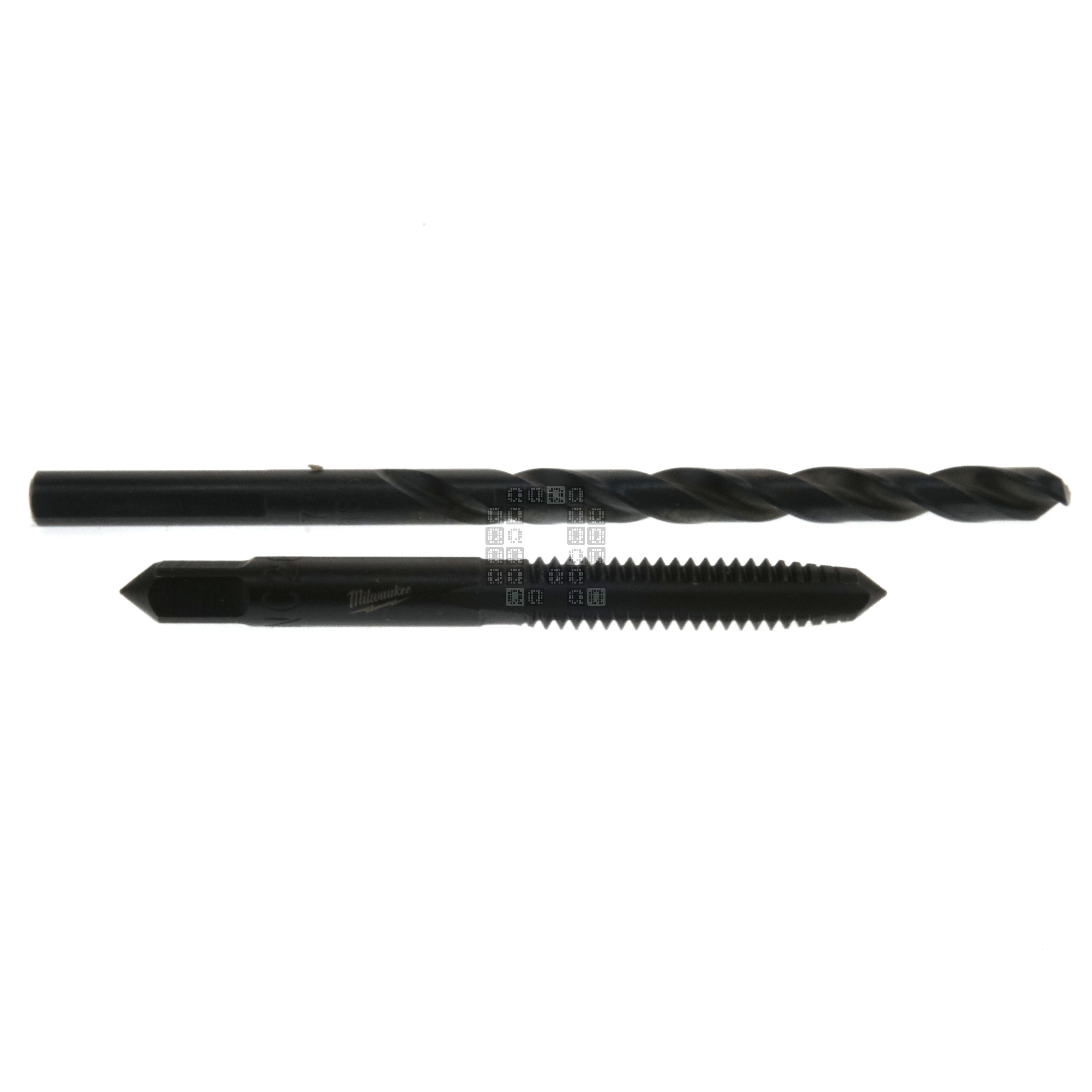 Milwaukee Tool 49-57-5534 1/4"-20 NC Straight Flute Plug Tap & #7 Drill Bit