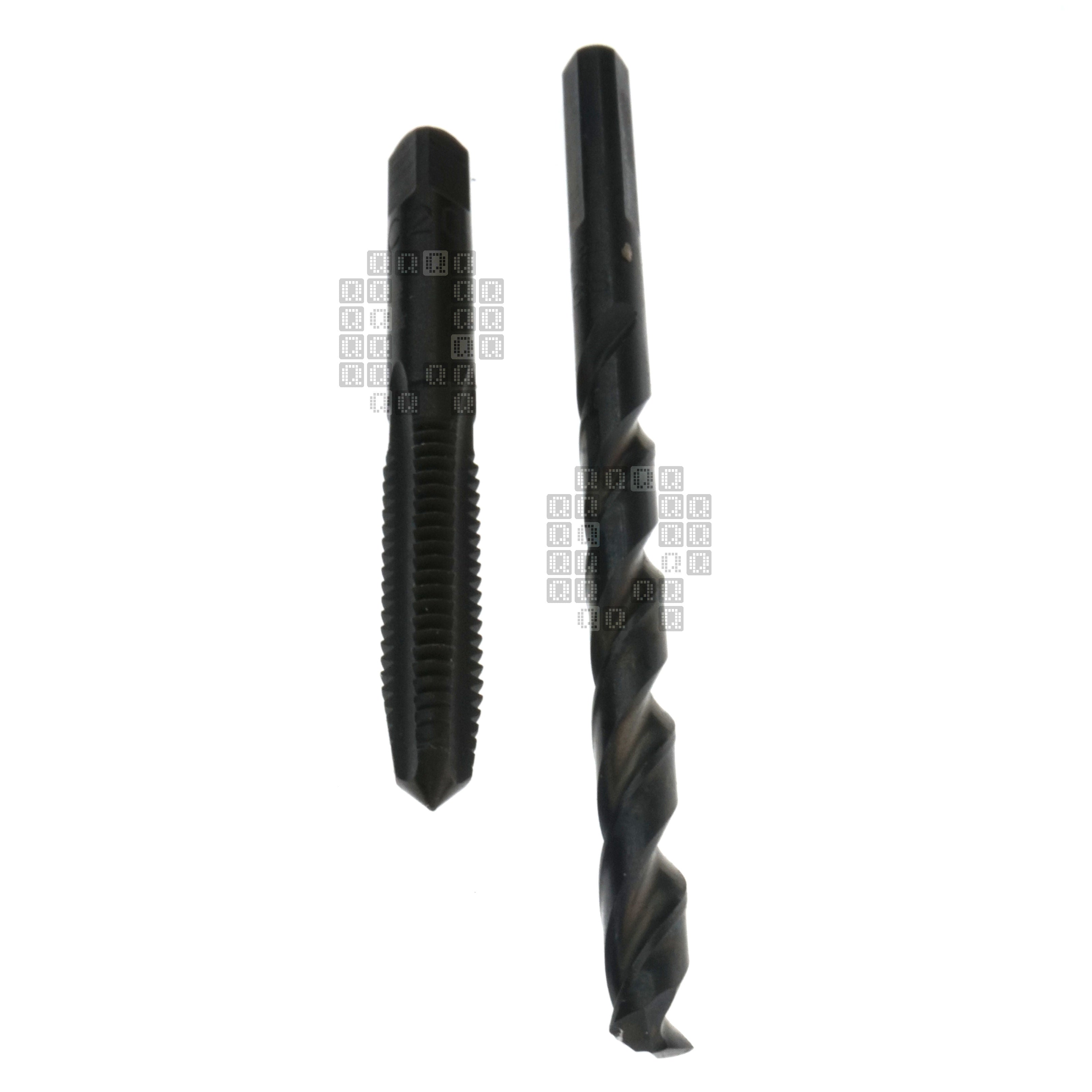 Milwaukee Tool 49-57-5534 1/4"-20 NC Straight Flute Plug Tap & #7 Drill Bit