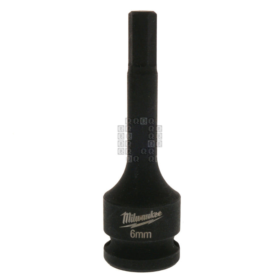 Milwaukee Tool 49-66-5156 Shockwave Lineman's 3/8" Drive / 6mm Hex Bit Socket