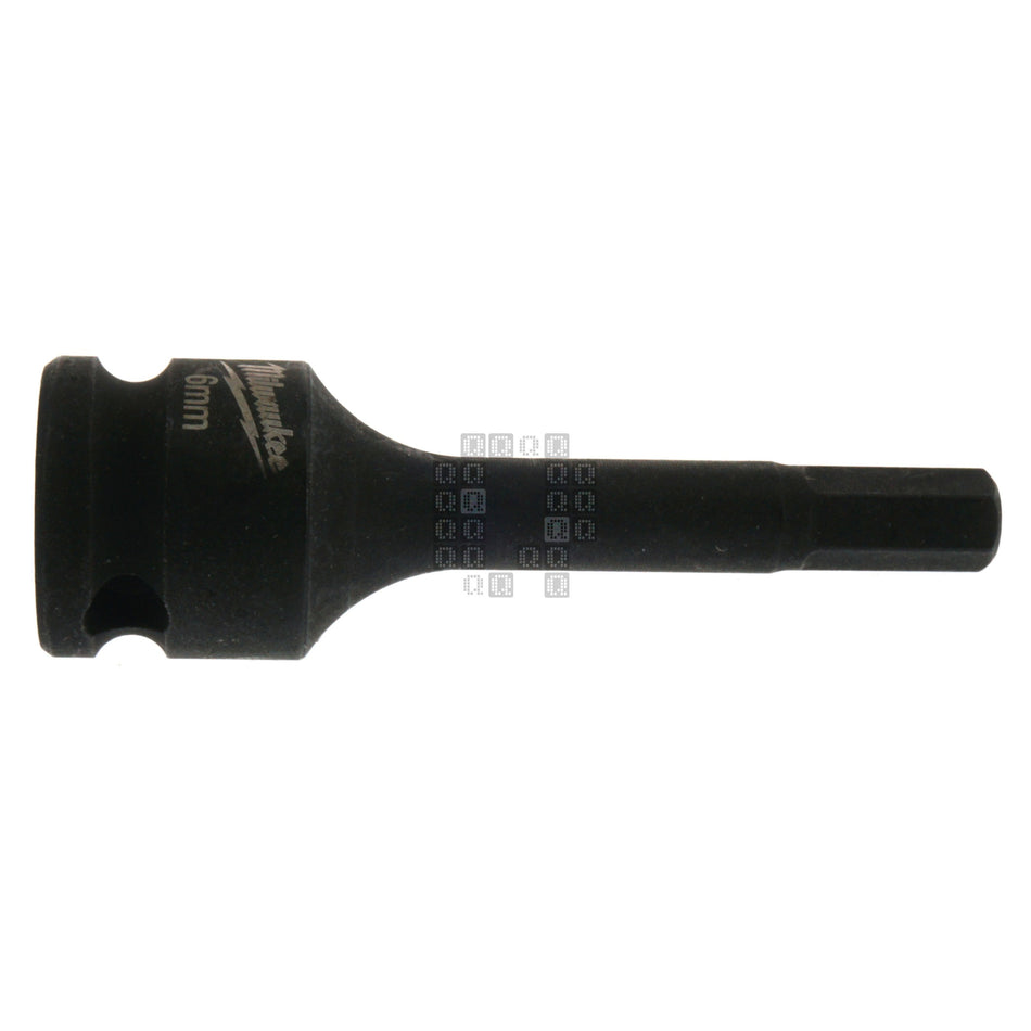 Milwaukee Tool 49-66-5156 Shockwave Lineman's 3/8" Drive / 6mm Hex Bit Socket