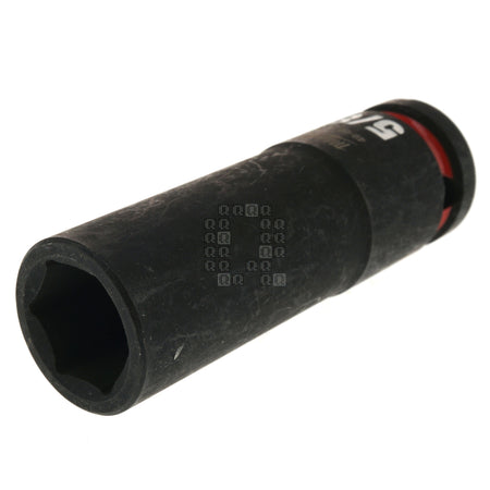 Milwaukee Tool 49-66-6224 Black SHOCKWAVE Impact Duty 1/2" Square Input Drive 5/8" Hex Deep 6 Point Socket