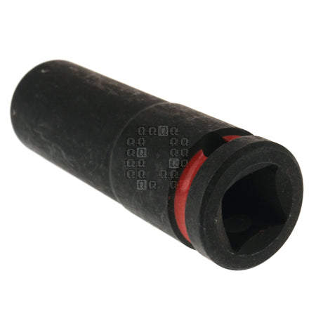 Milwaukee Tool 49-66-6224 Black SHOCKWAVE Impact Duty 1/2" Square Input Drive 5/8" Hex Deep 6 Point Socket